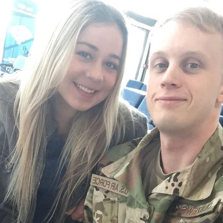 The day Graham left for deployment