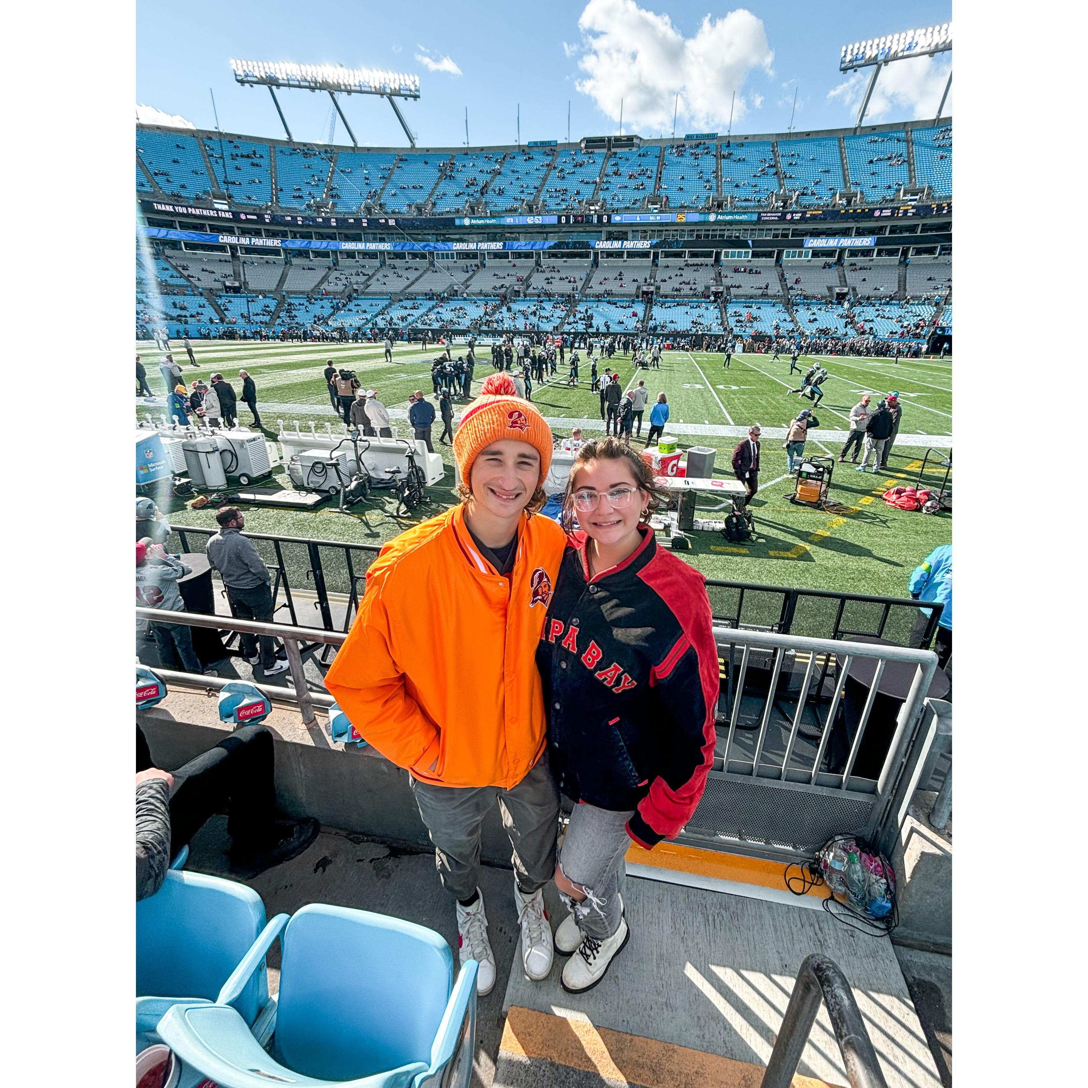 Last min trip to NC away game