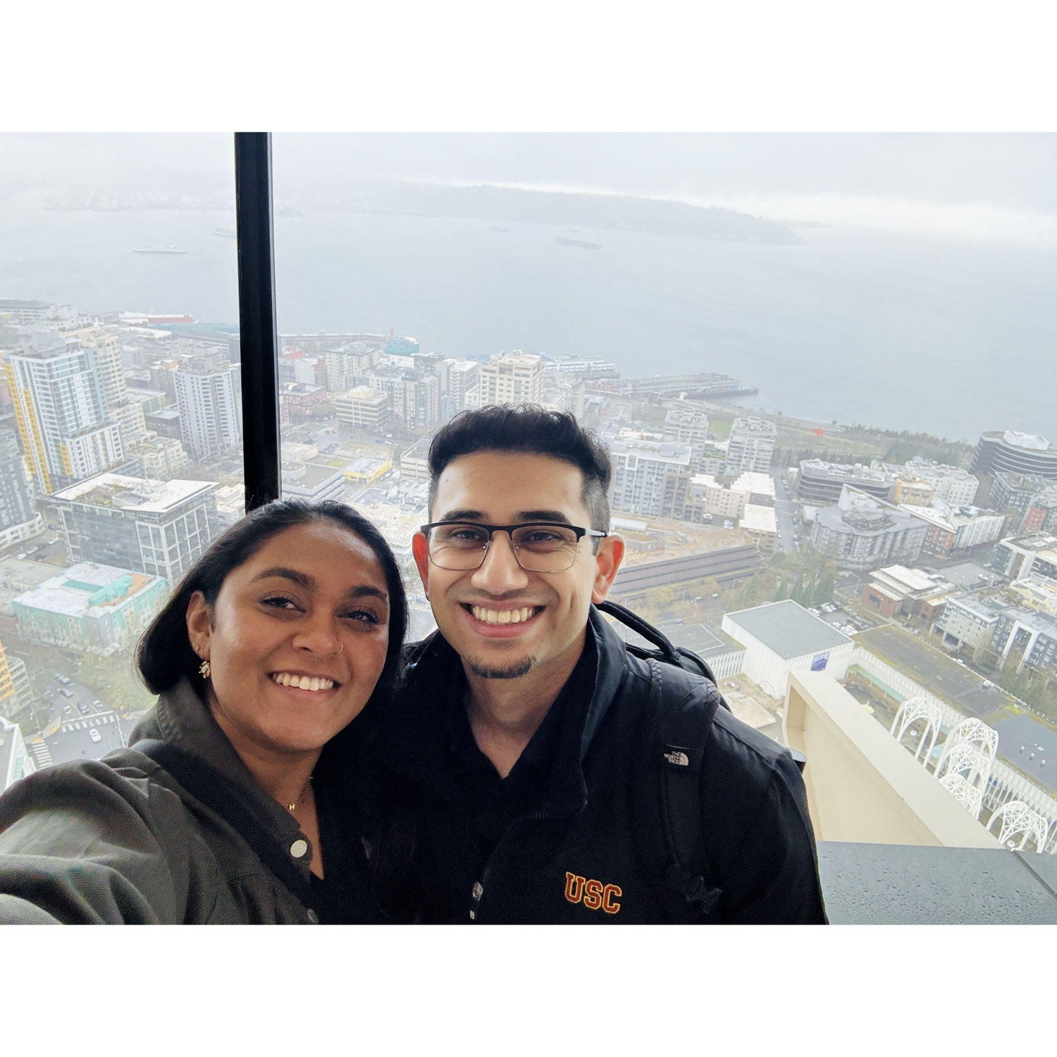 View from the Space Needle in Seattle, WA