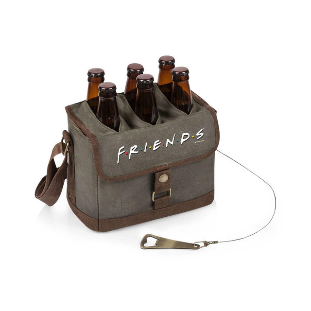 Legacy Friends Beverage Caddy 12 Can Cooler Tote with Opener