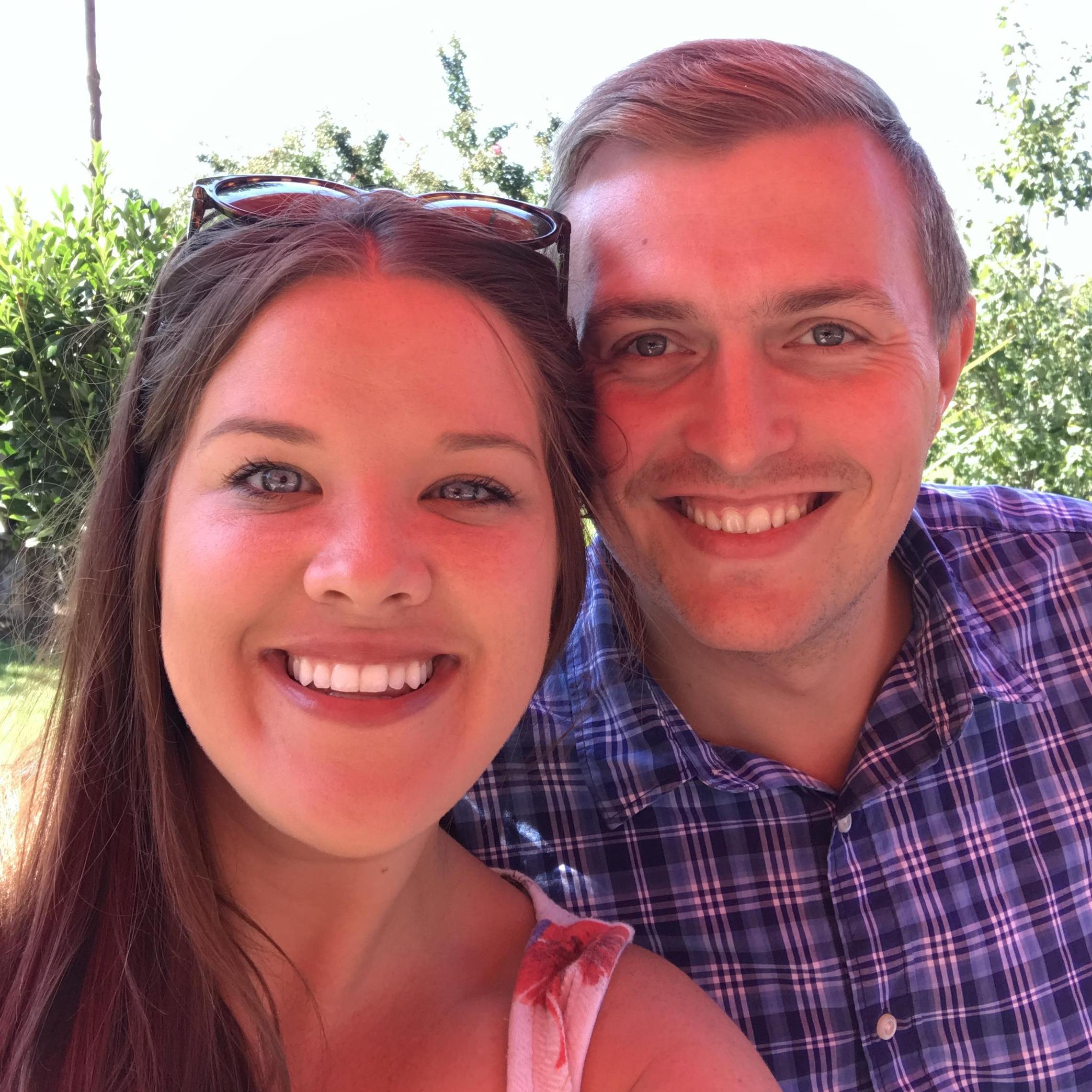 Selfie at overmountain vineyard