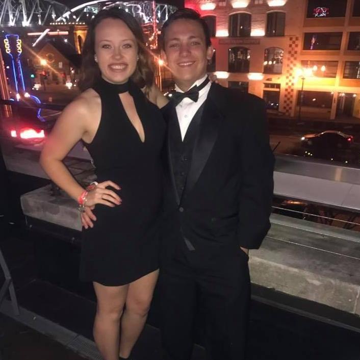 Bernie joined a fraternity his second year at UC, so we spent many weekends at events and parties. This was taken in Nashville at one of the formals.