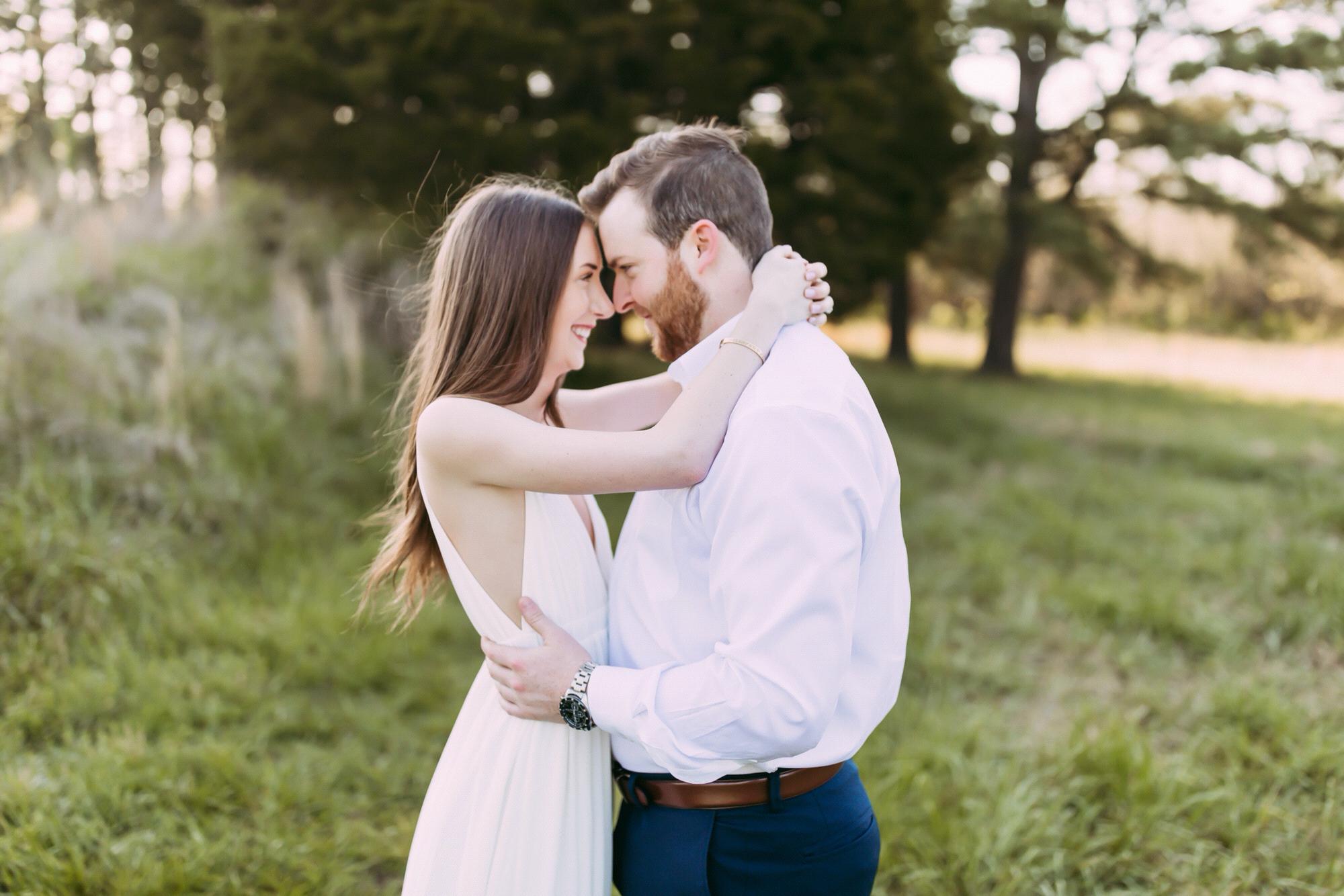 Engagement shoot in Fayetteville, Arkansas