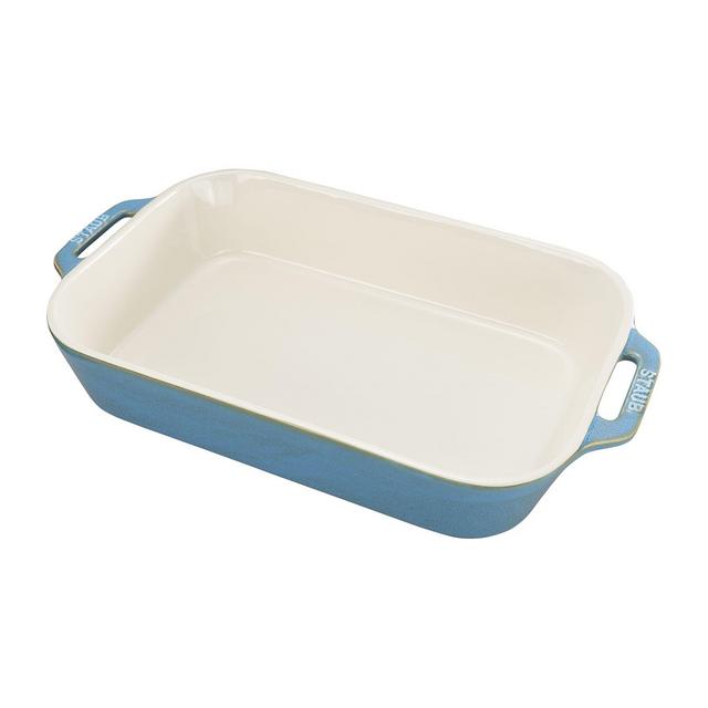Staub Rustic Ceramic Bakers, Turquoise