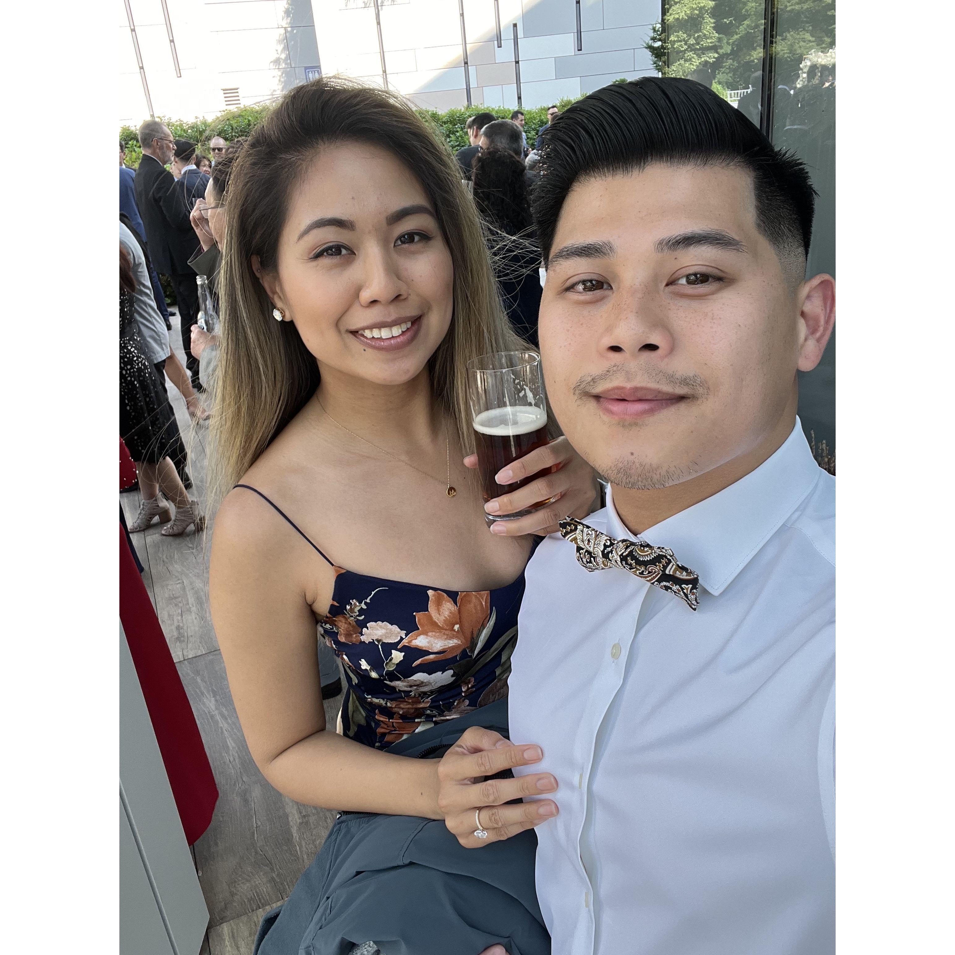 "The one where we first went out of the country together." Maddie & Chris Vancouver Wedding (July 2022)