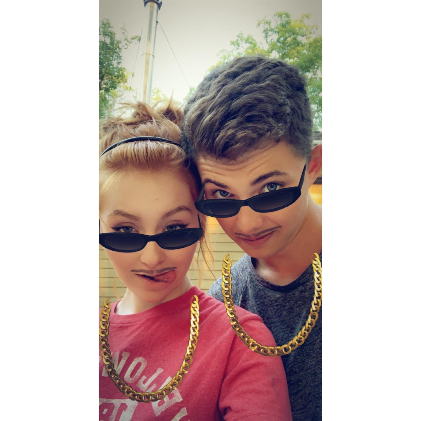 Non-stop goofing off makes the time fly!