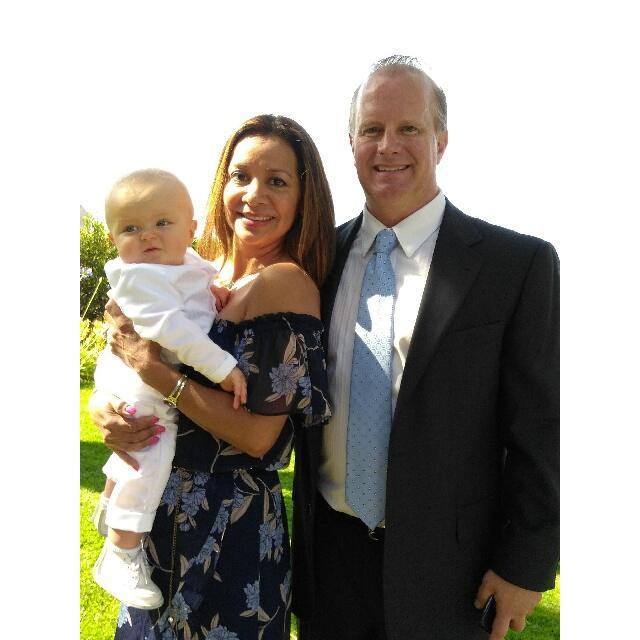 Jake's Baptism in May 2018.