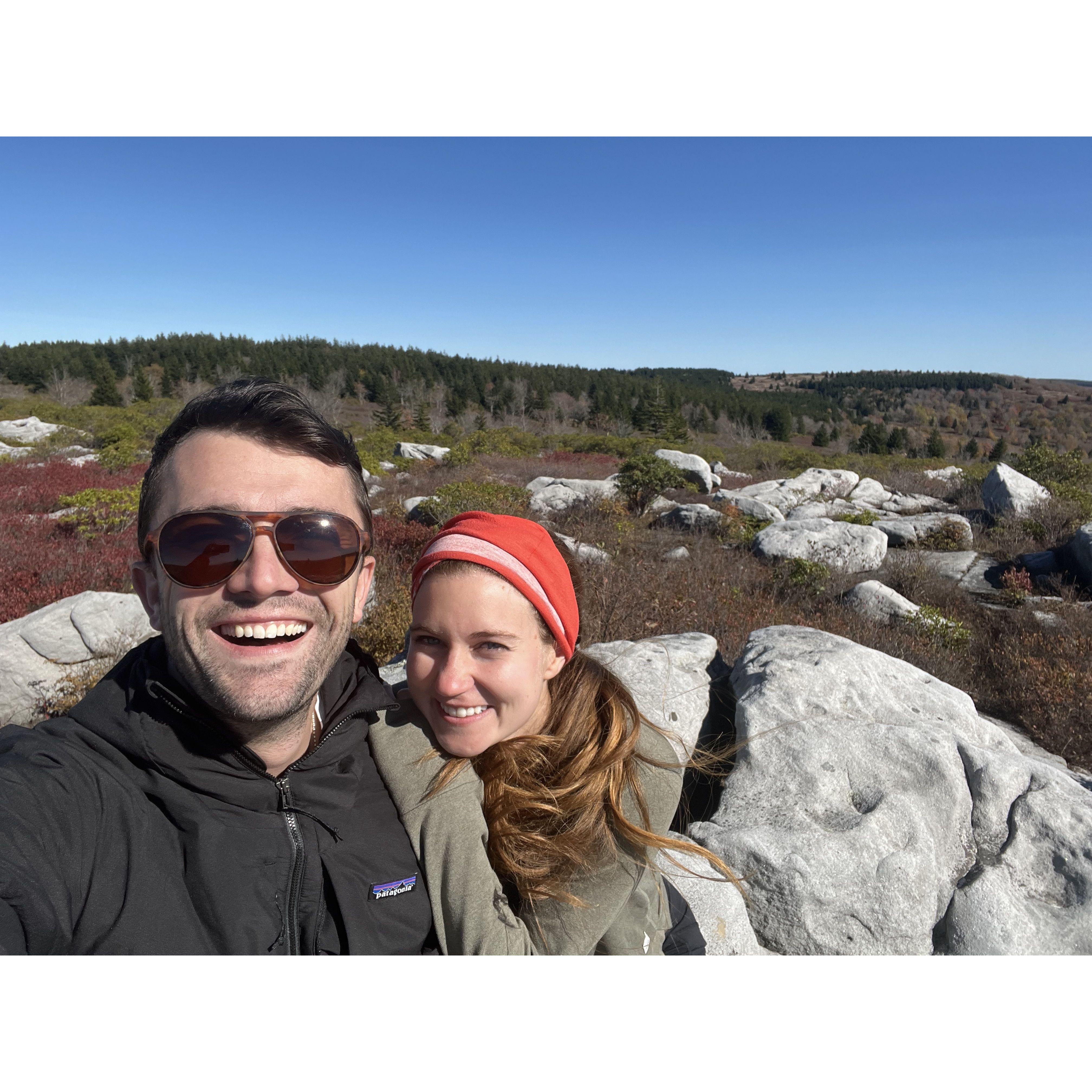 Hiking in West Virginia