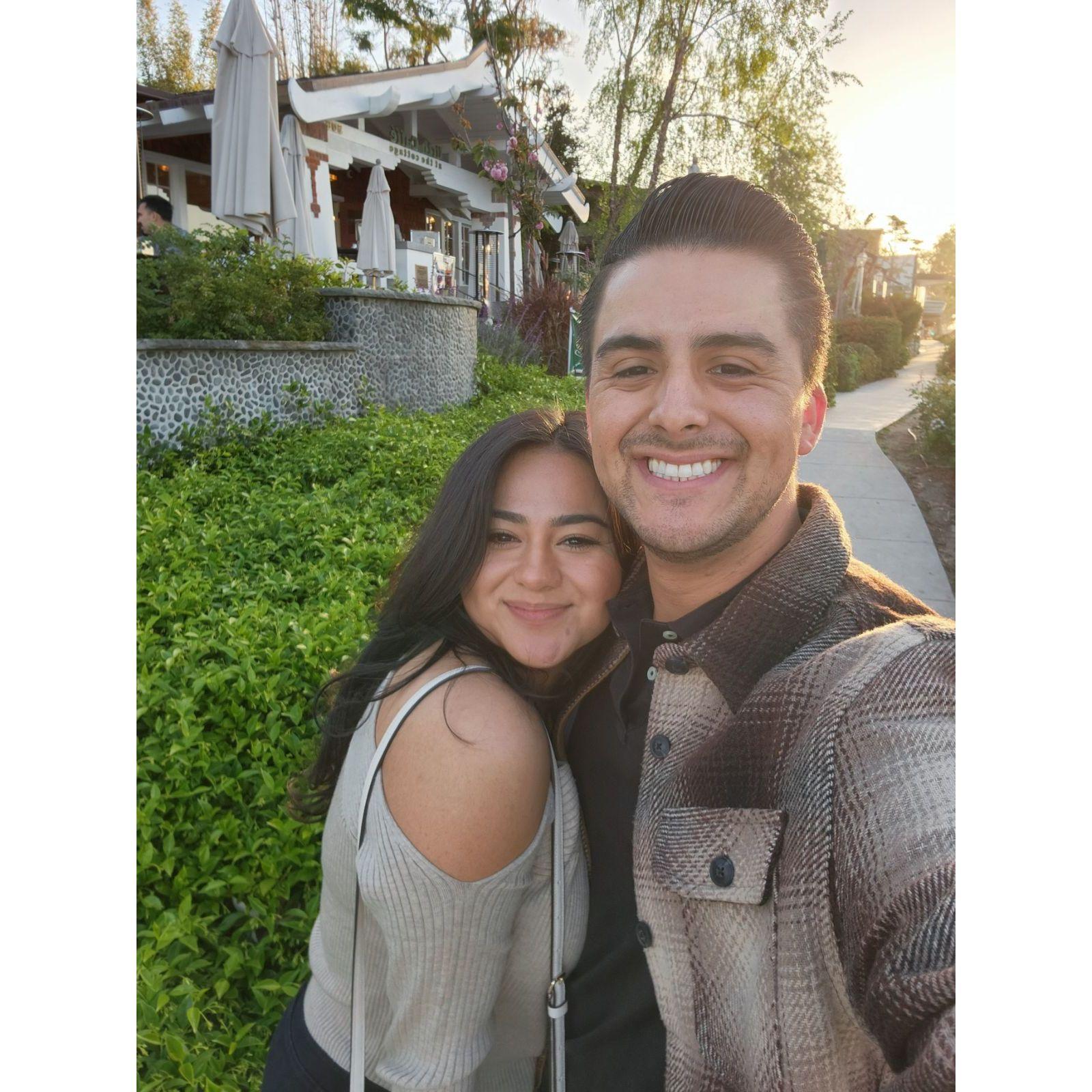 Our first picture together.. ever