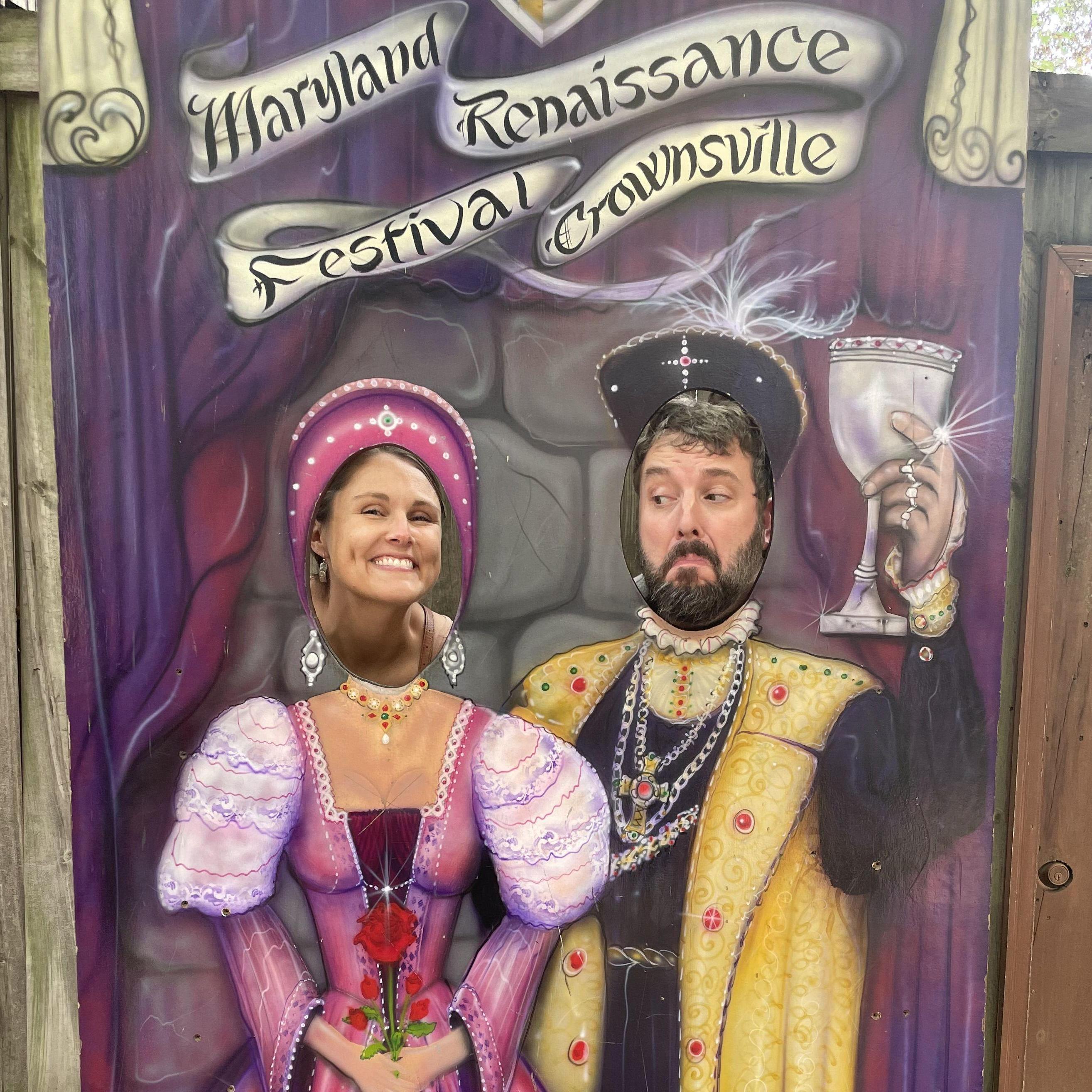 The Lady Fish and Lord Frazier at Renn Fest