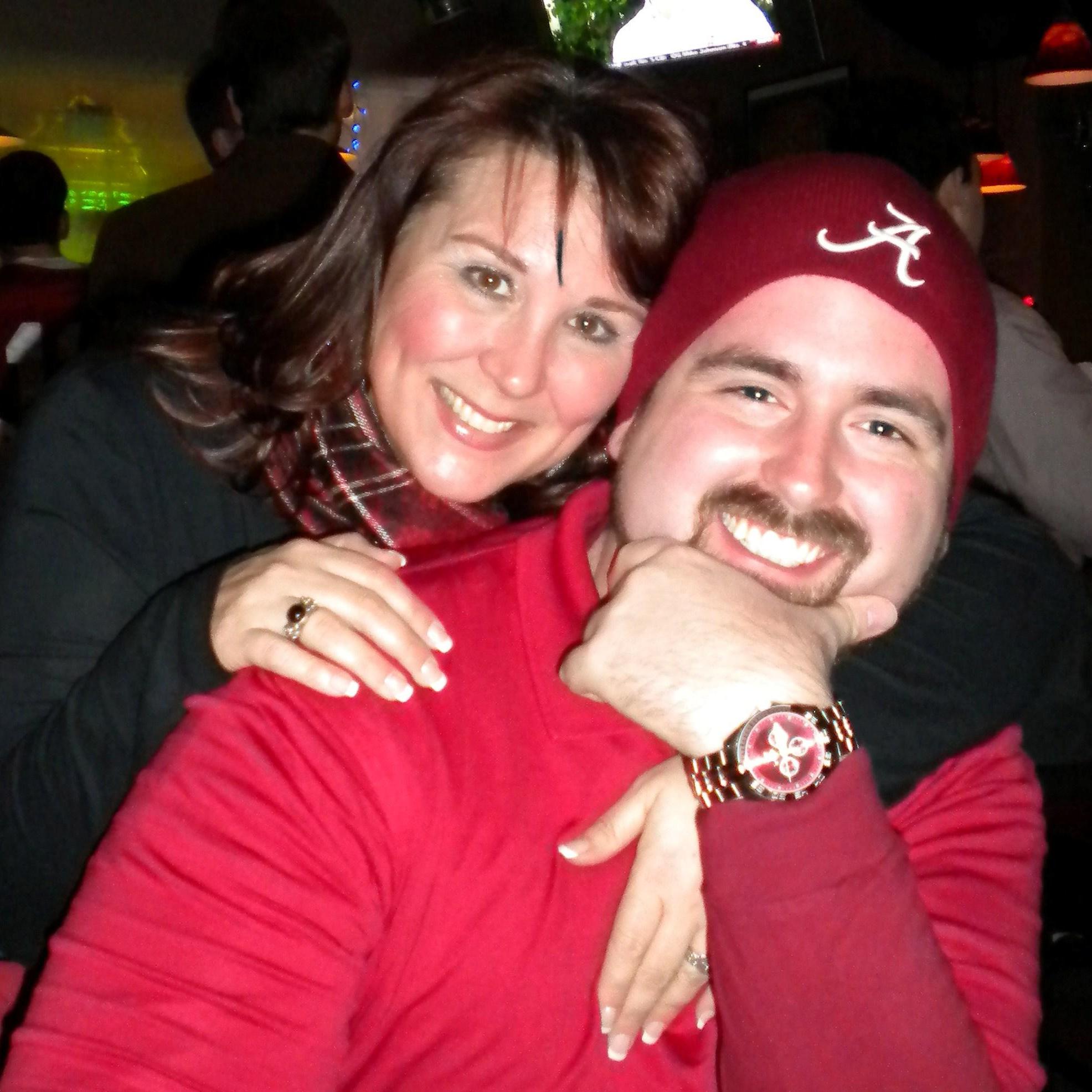 Doing that thing we do every fall, cheering for the Crimson Tide!