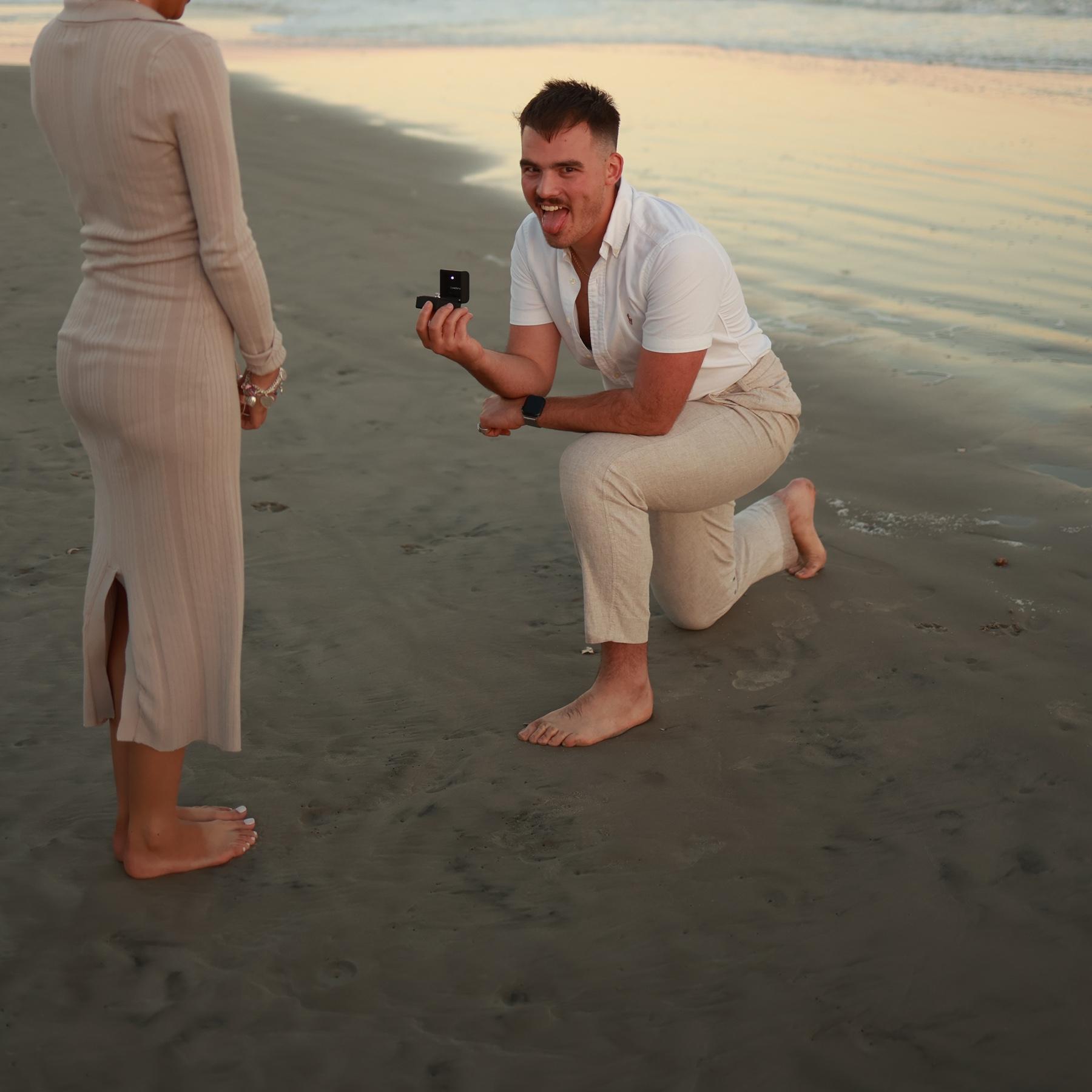 WAS HE EXCITED? OH YESSS!!