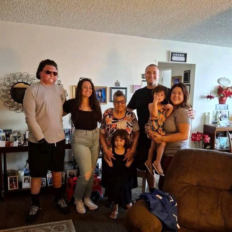 Visiting Jessica's grandmother