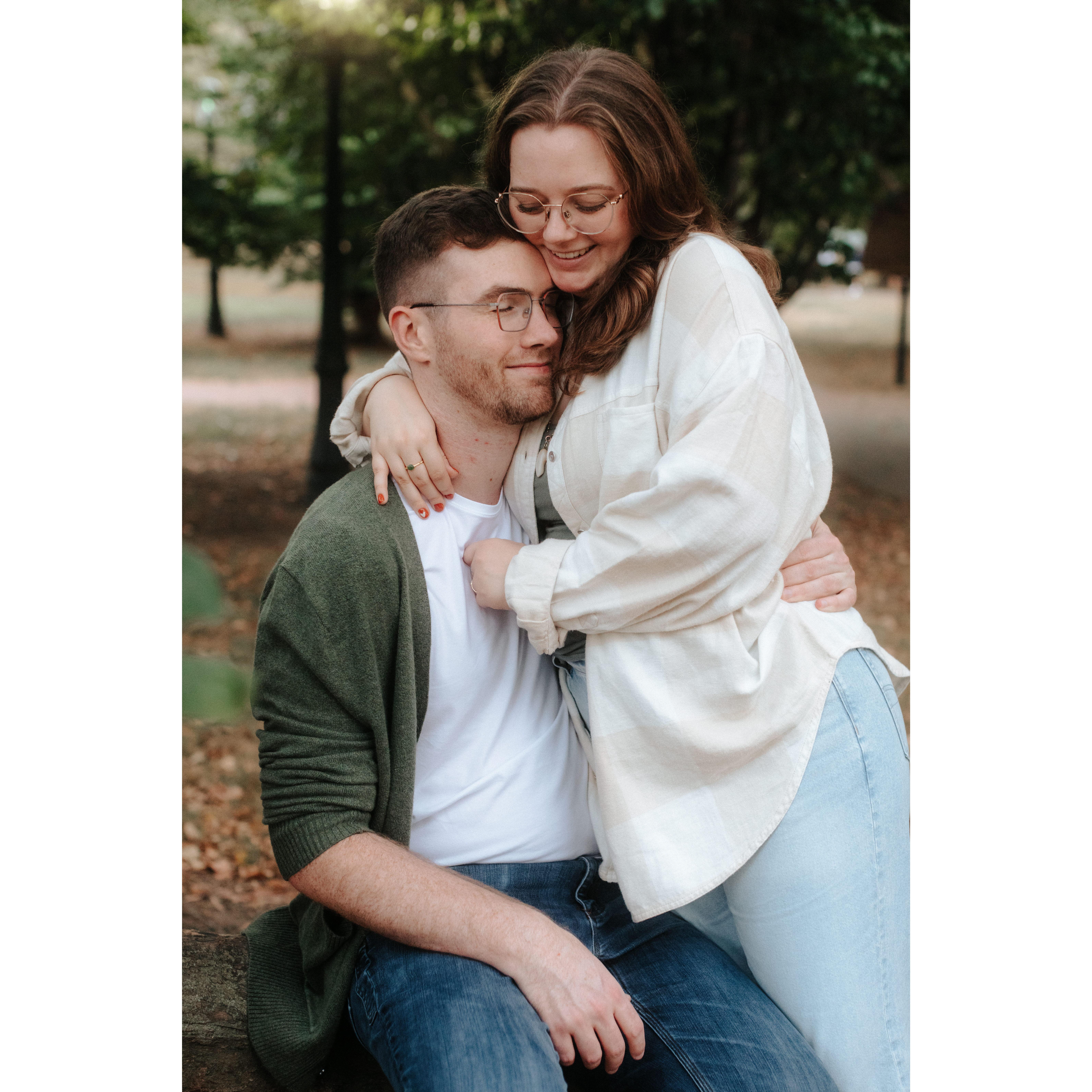 Our beautiful engagement pictures by @JHannahPhoto. Giver her a follow, and look for her on our wedding day!