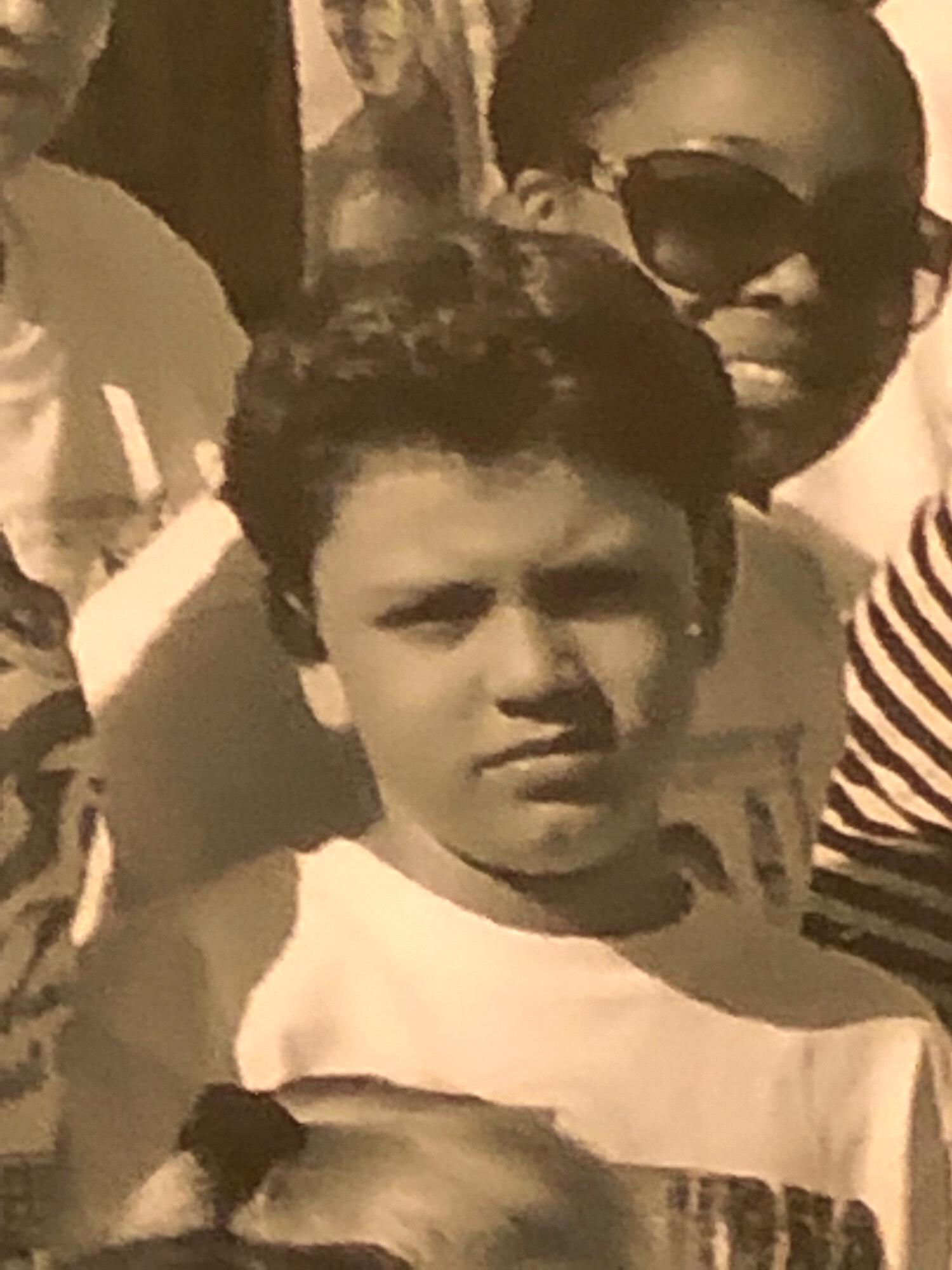 Daniel working on his mug.