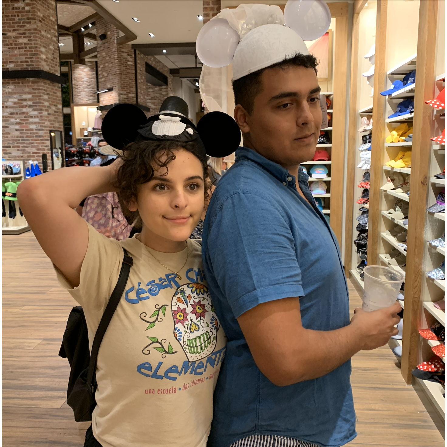We got the hats a little mixed up...