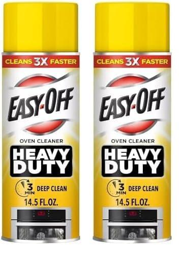 Easy Off Heavy Duty Oven Cleaner, Regular Scent 14.5 oz Can (Pack of 2)