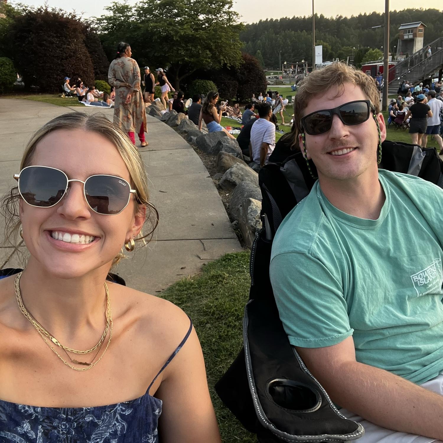 Enjoying River Jam at the White Water Center!