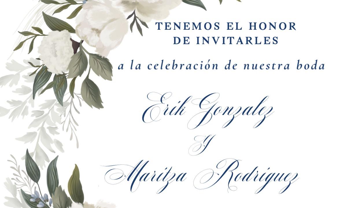 The Wedding Website of Maritza Rodriguez and Erik Gonzalez