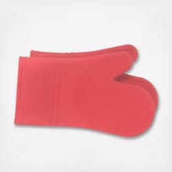 PAMPERED CHEF SILICONE OVEN MITT SET of 2