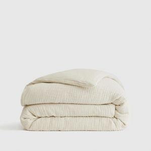 Organic Airy Gauze Duvet Cover | Quince in Undyed, King