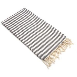 Fun in the Sun Pestemal Beach Towels - Linum Home Textiles® Graphite