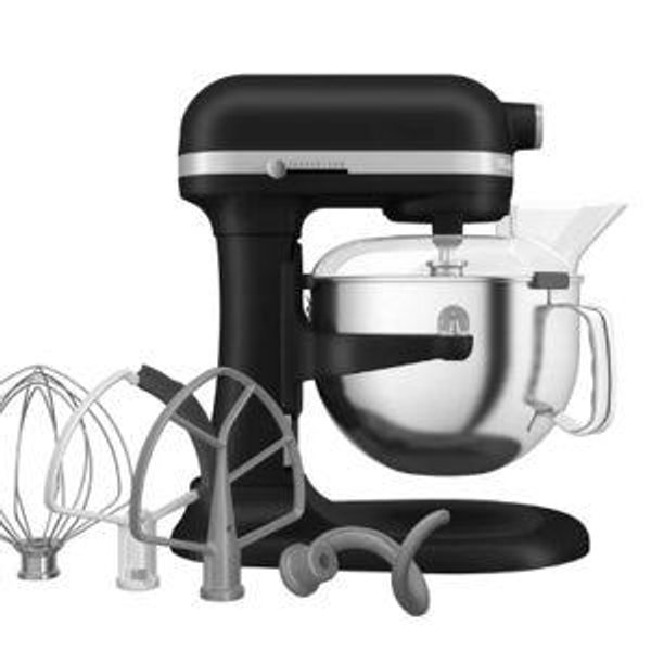 KitchenAid 6 Quart Bowl-Lift Stand Mixer with Attachments and Pouring Shield