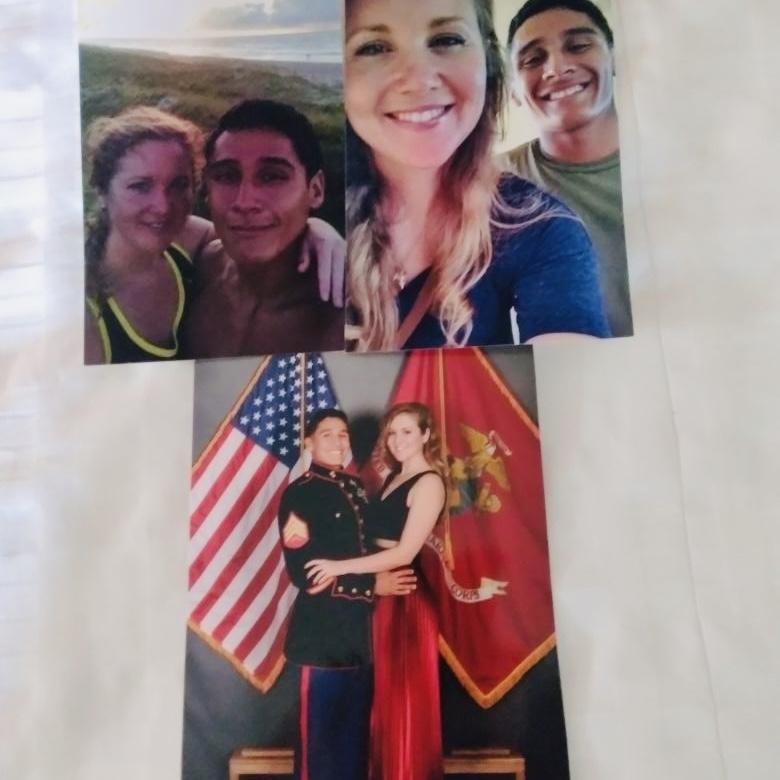 Ian's mom kept these photos of us after all these years! Cherished memories.