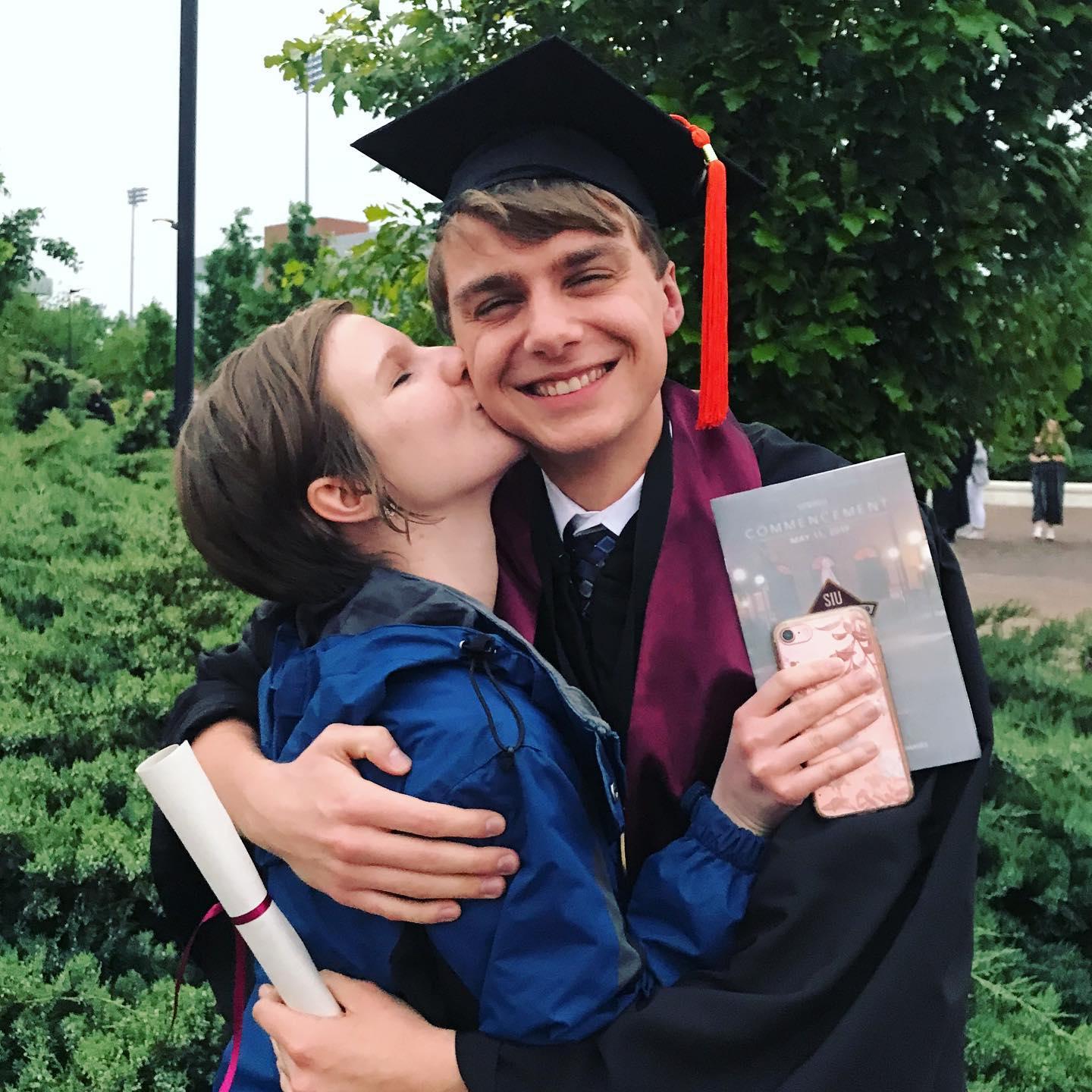 Ben graduating not too long after (May 2019)