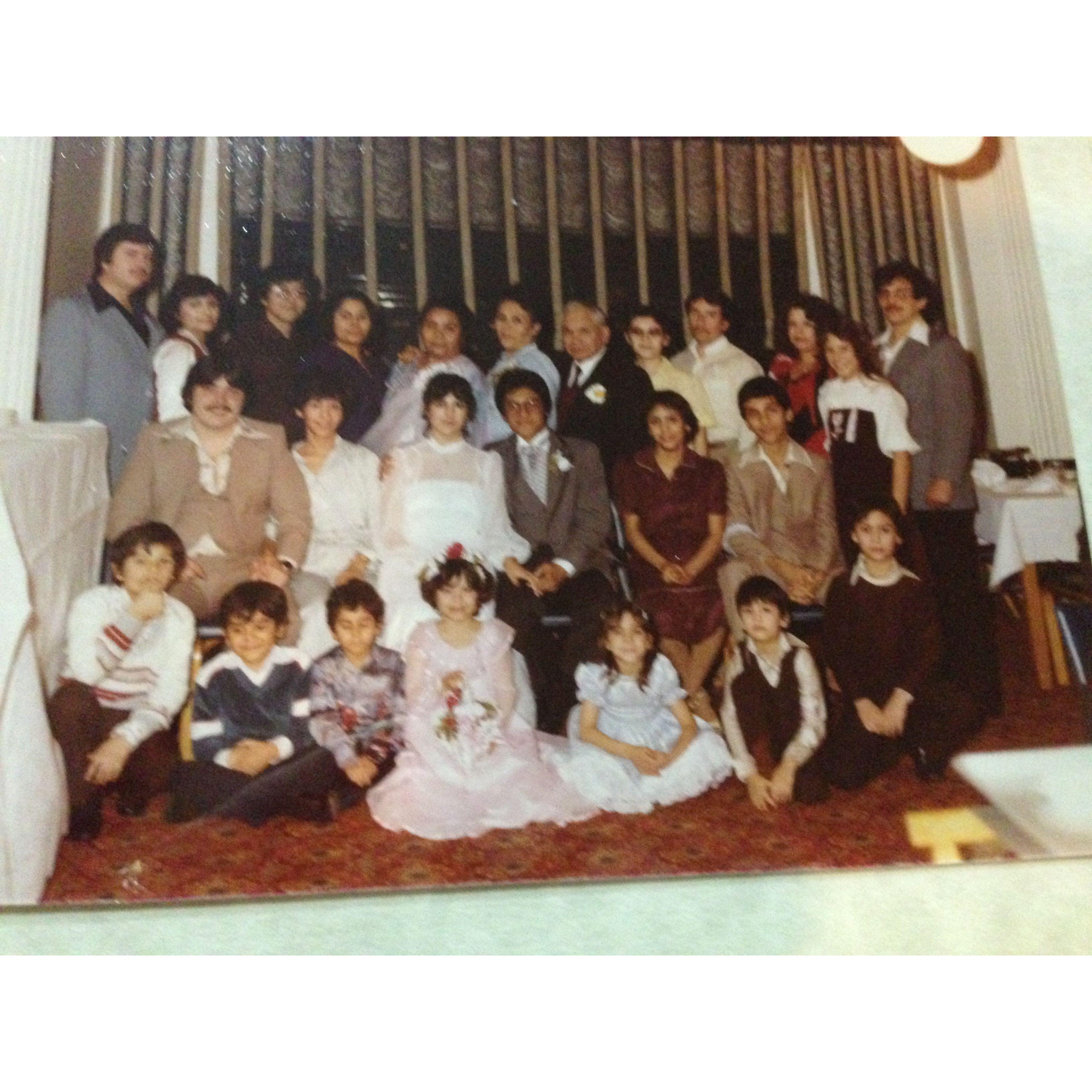 When the Anaya Family was small