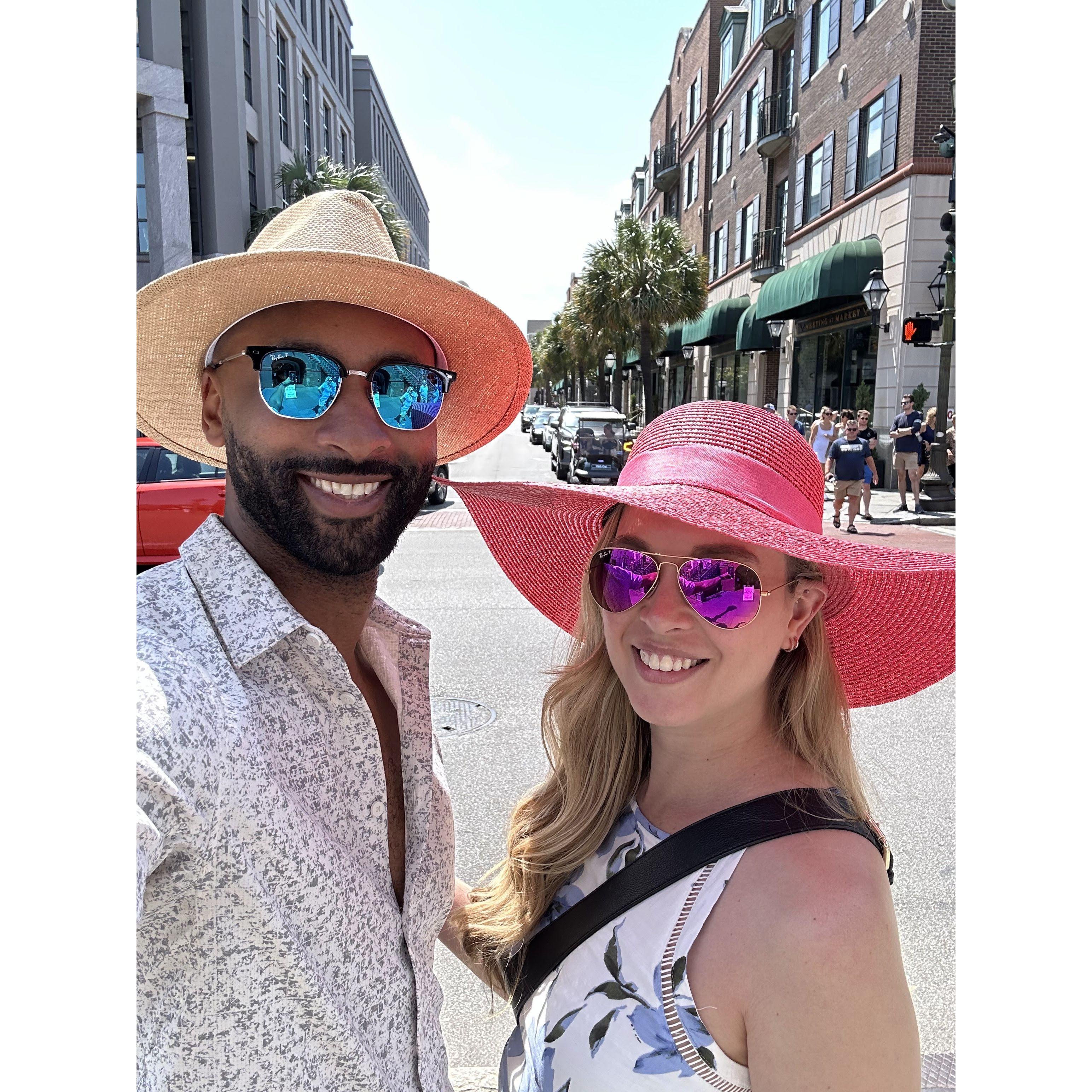 We share a love of ridiculous accessories and enjoy coordinated outfits (mostly sunglasses) from time to time
