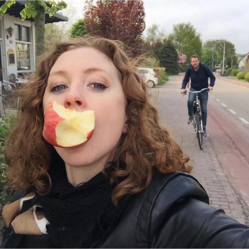 Biking & snacking in the Netherlands