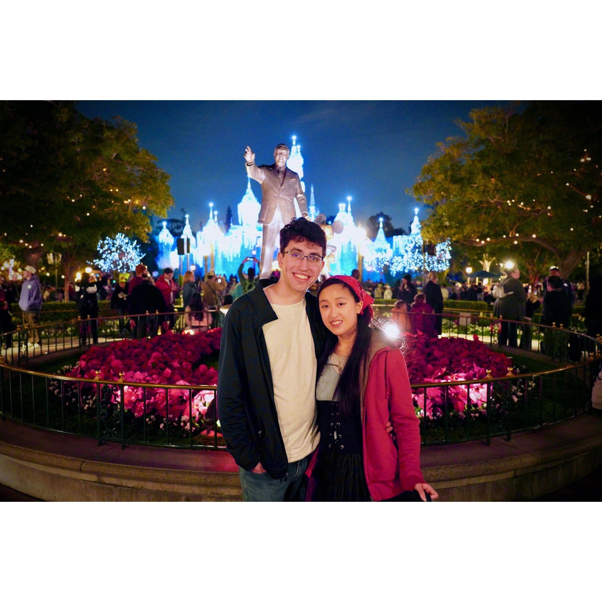 January 2, 2024 - Beautiful photo in front of the castle