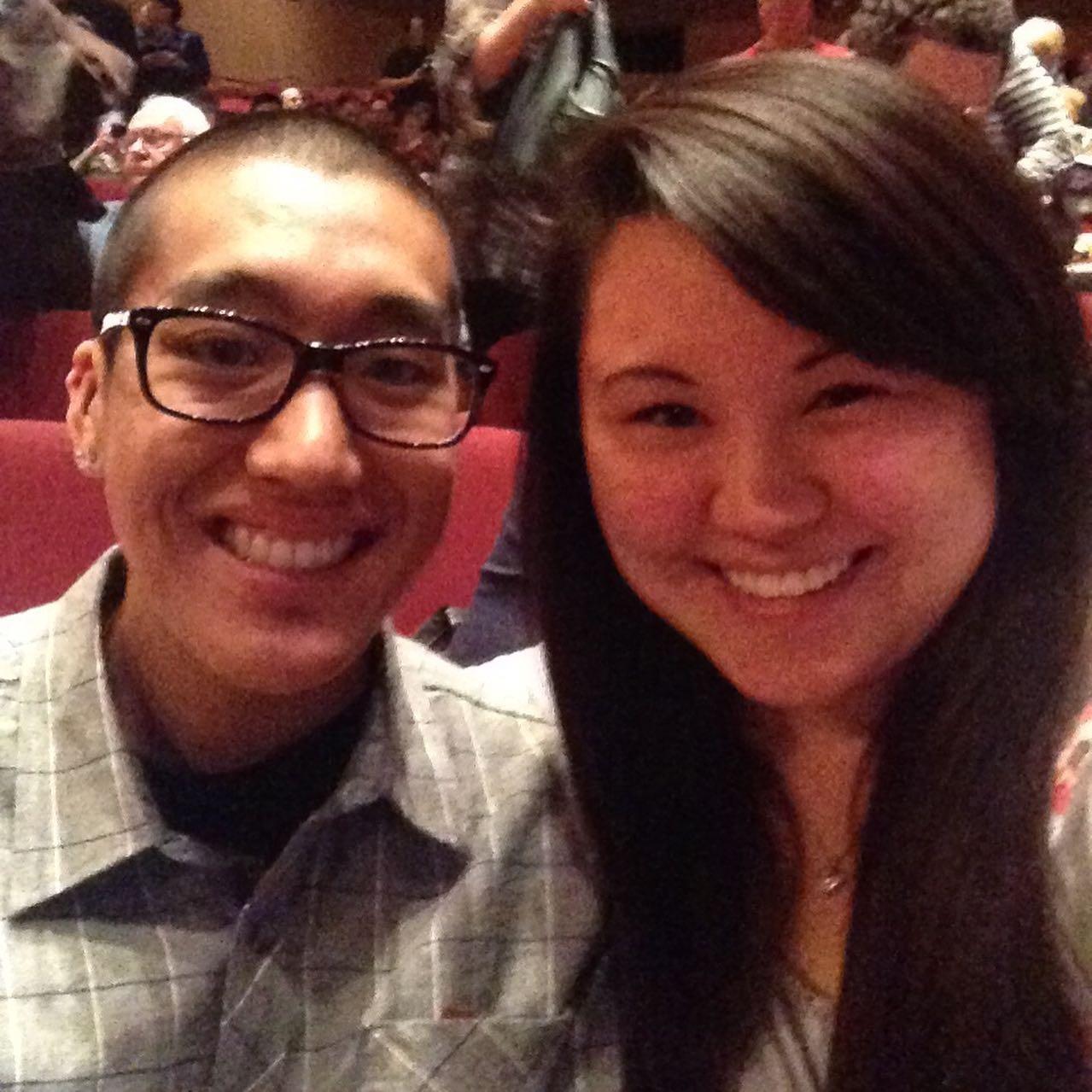 Circa 2012/2013 at one of our first shows at the San Jose Performing Arts.  Waiting to see Fantasia!