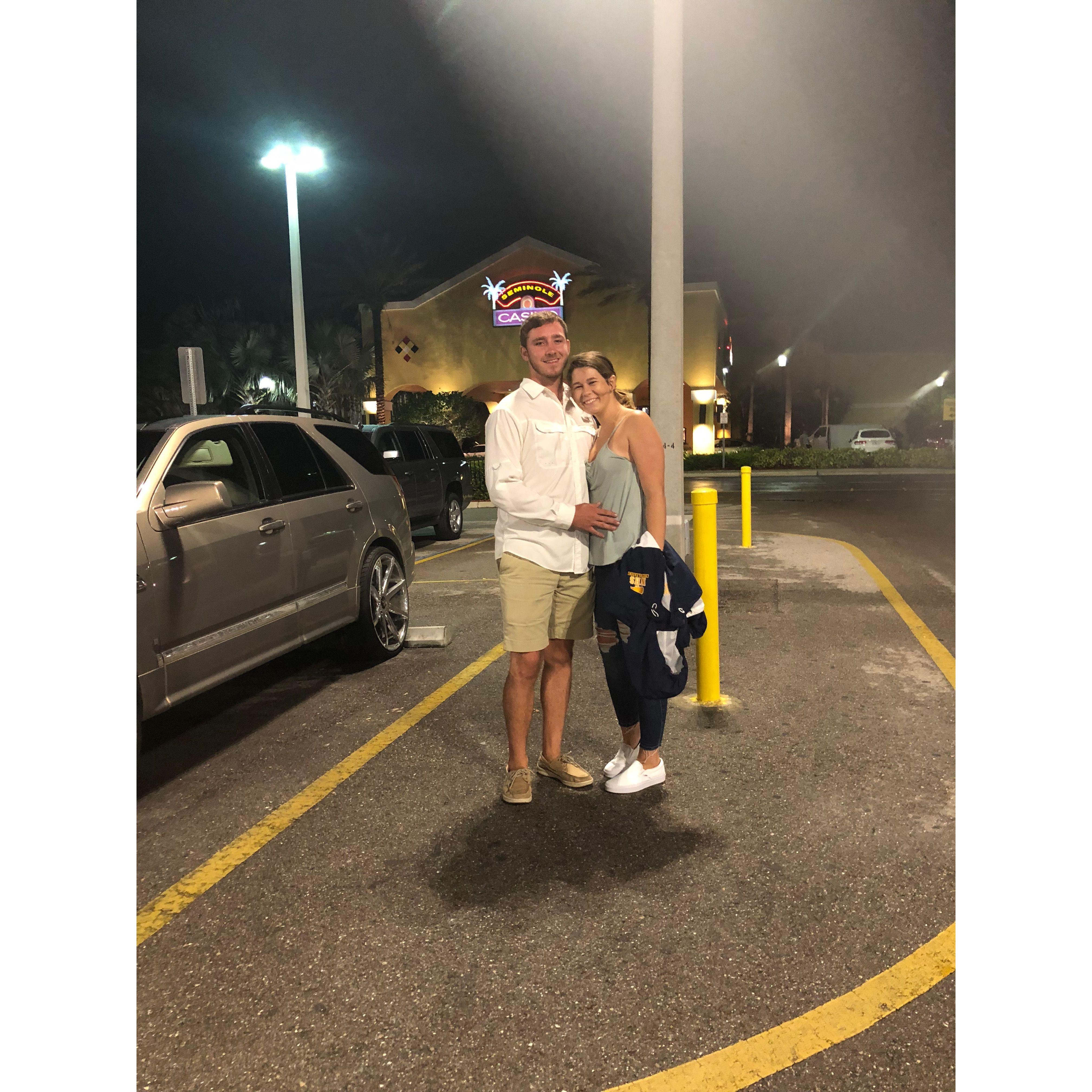 First casino trip