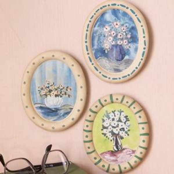 Stoneware Framed Art Set