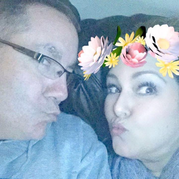 fun with a snapchat filter
Mark wouldn't let me give him a flower halo