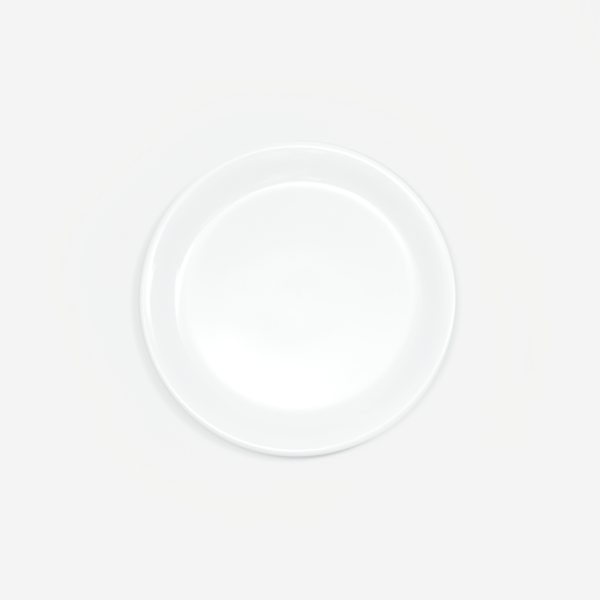 Appetizer Plates with Navy Rim from made in