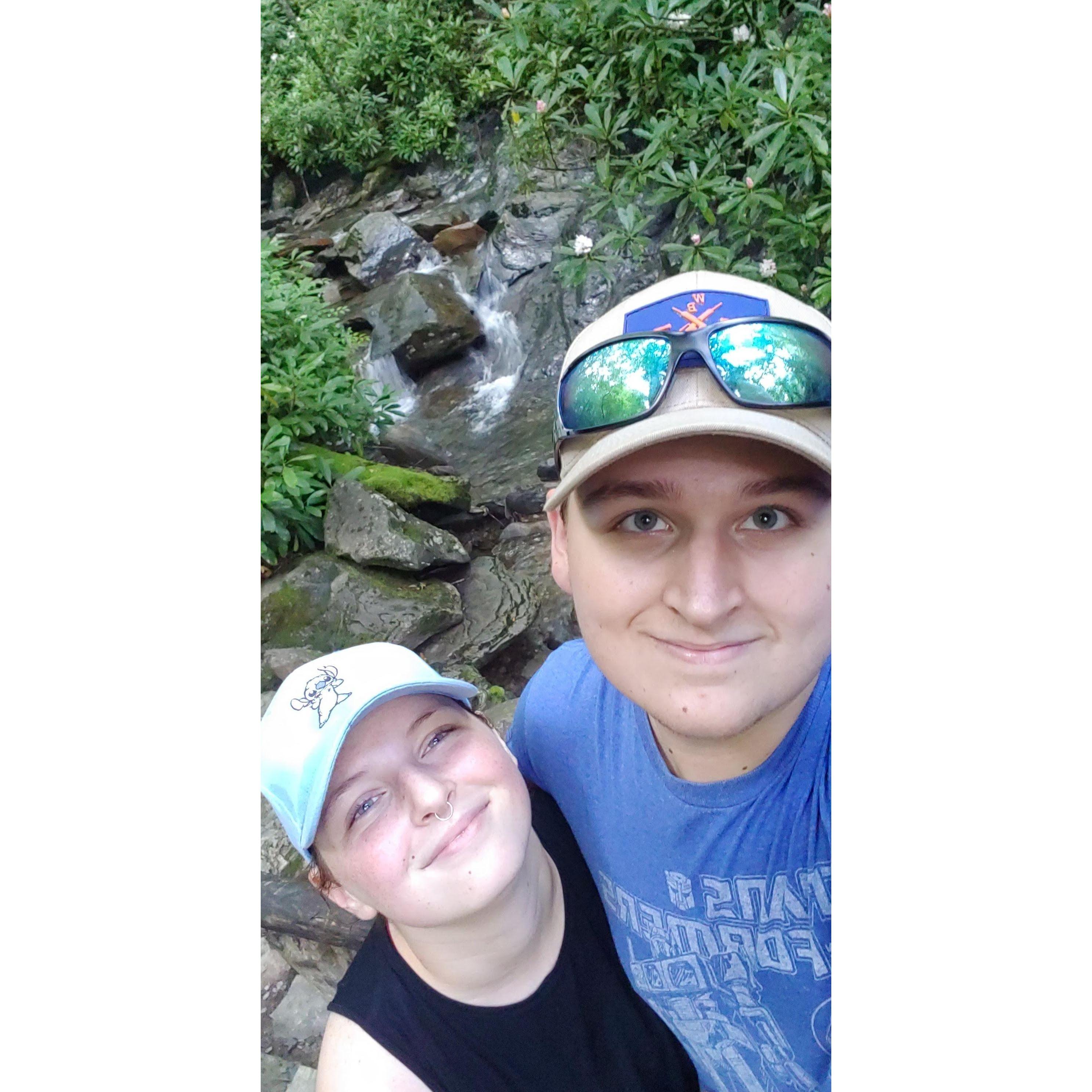 Our first hike together 2020