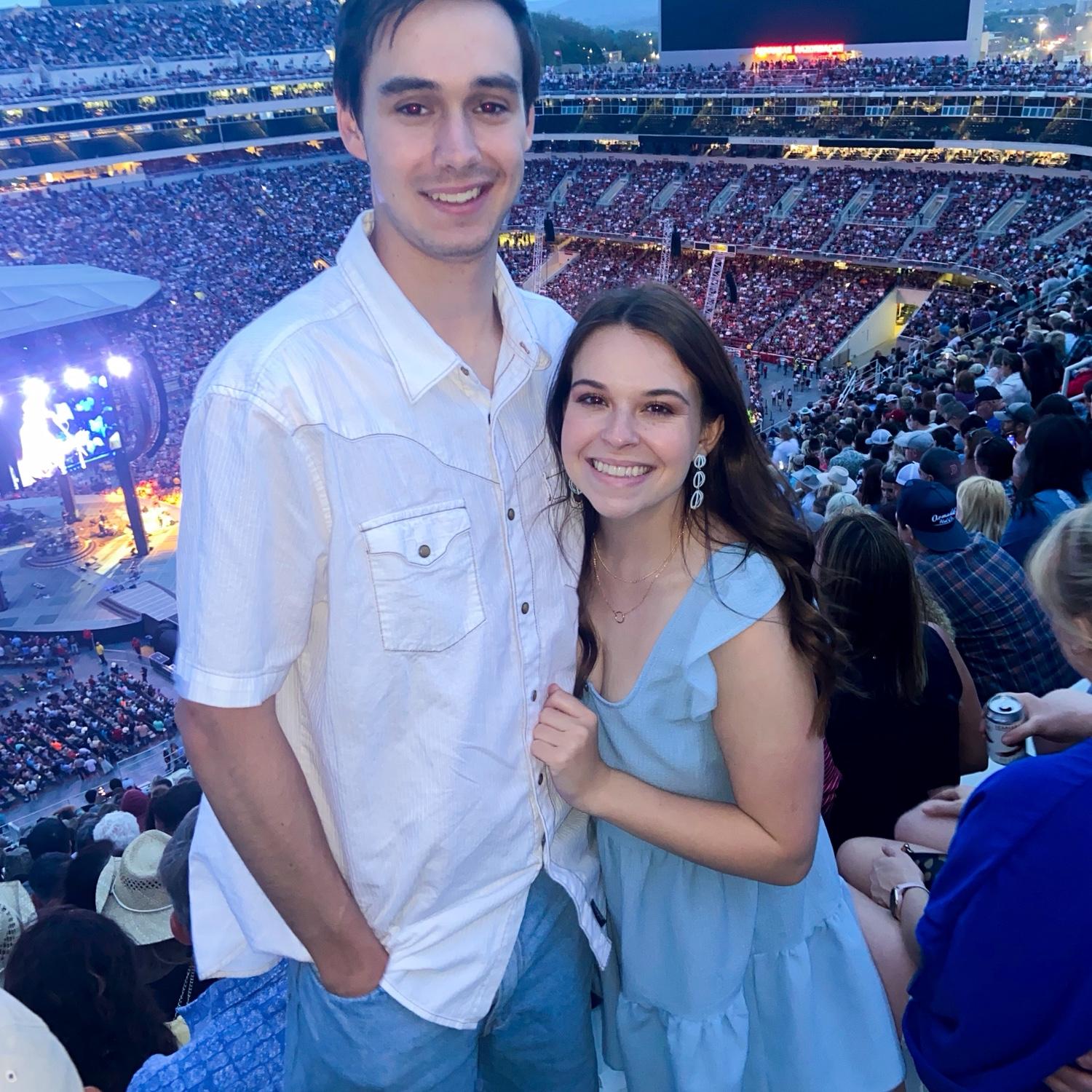 Garth Brooks concert at Razorback stadium (April 2022)