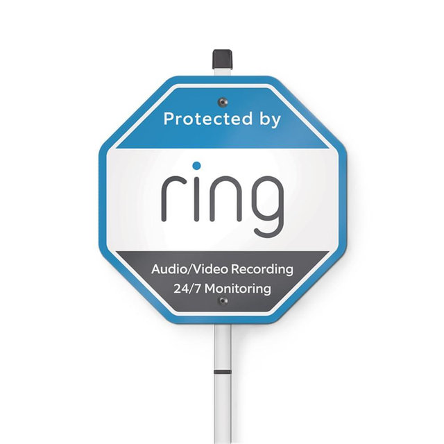 Ring Security Yard Sign - Alarm Monitoring