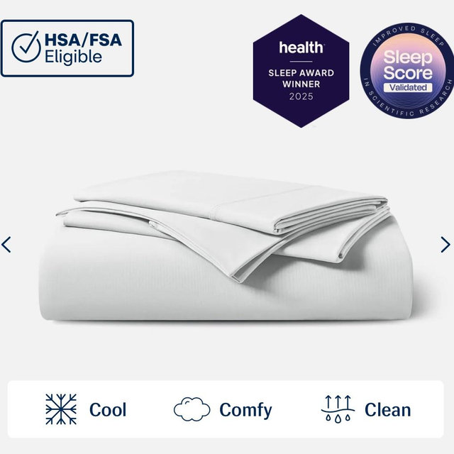 Evercool®+ Cooling Starter Sheet Set - Arctic White / Queen