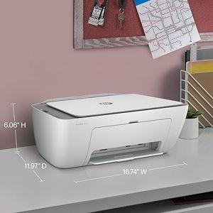 HP DeskJet 2755e Wireless Color inkjet-printer, Print, scan, copy, Easy setup, Mobile printing, Best-for home, 6 months of Instant Ink included, white