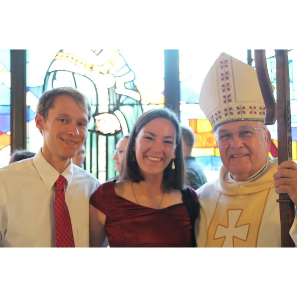 Always an honor with Bishop Quinn.