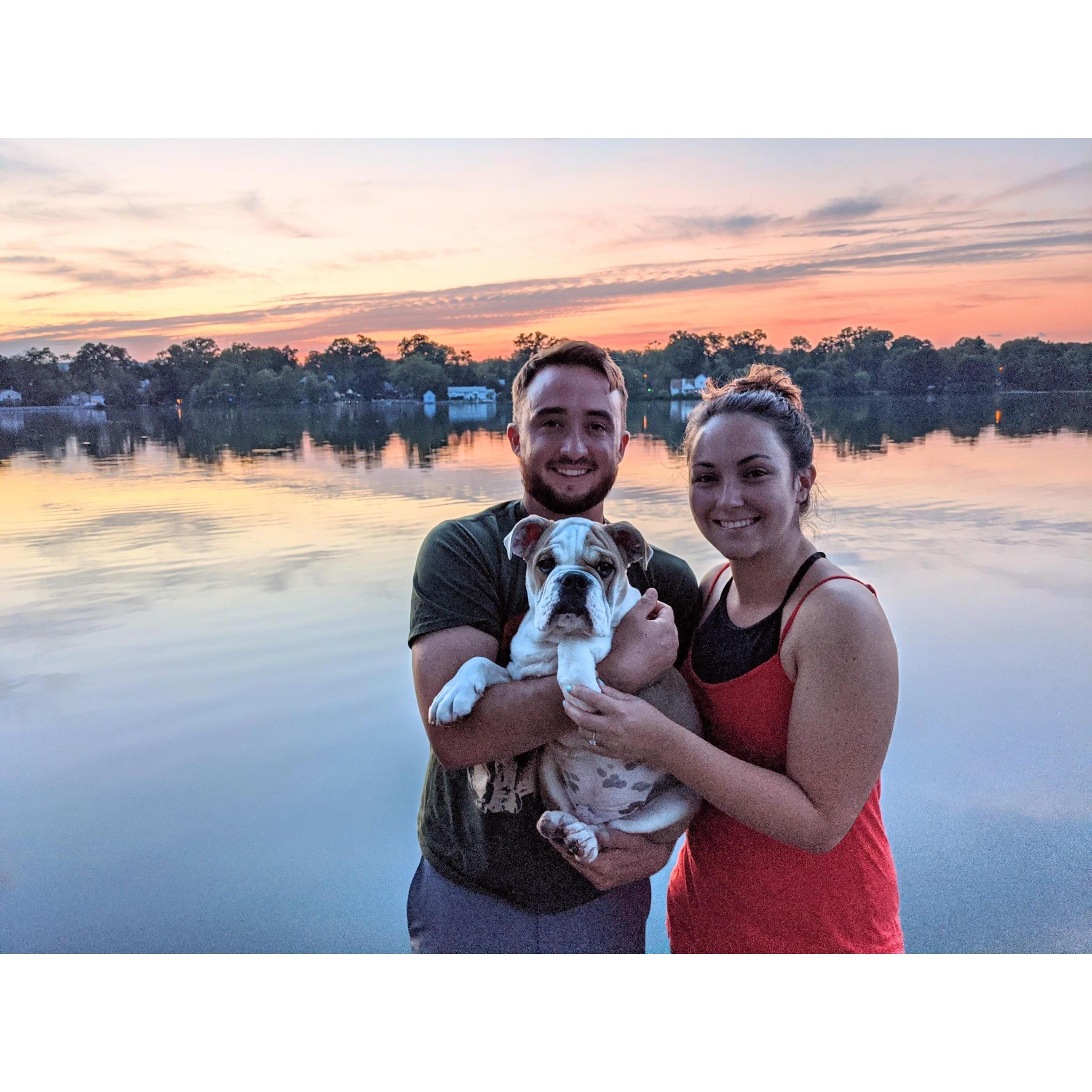 August 2020 with Humphrey