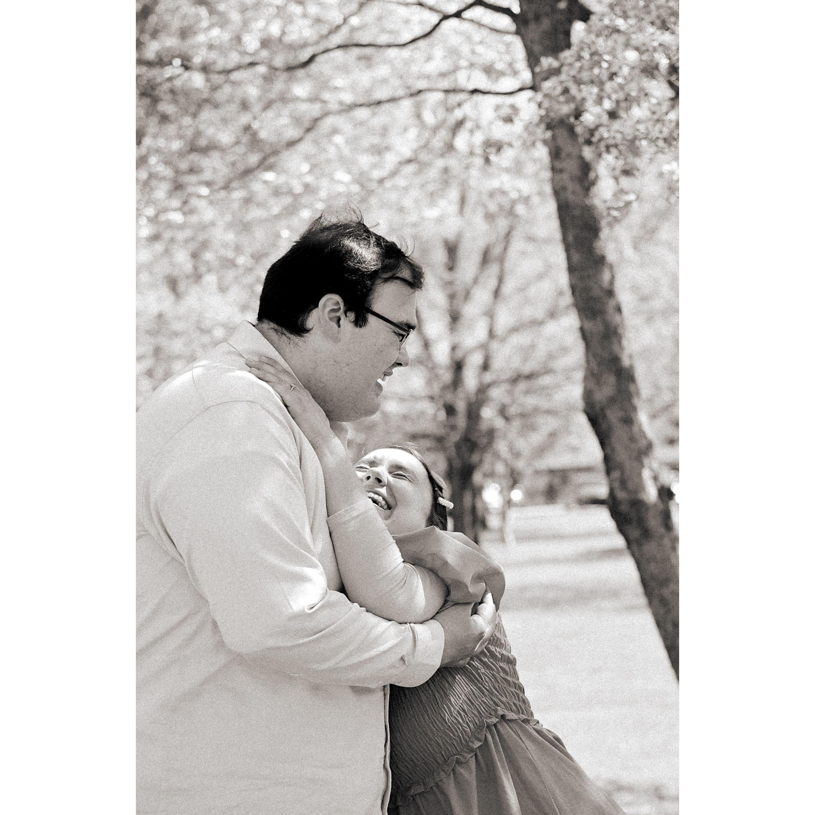 a little dip action!