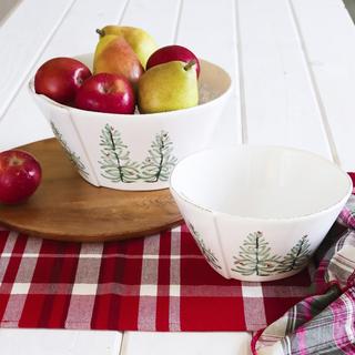 Lastra Holiday Stacking Serving Bowl