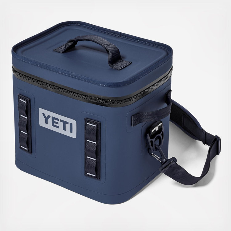 yeti 12 cooler bag Hopper Flip Soft Ridgeline Attach accessories such as YETIs Sidekick Dry Gear Case or Rambler Bottle Sling to the coolers HitchPoint Grid to keep gear in hands reach YETI Navy Hopper Flip 12