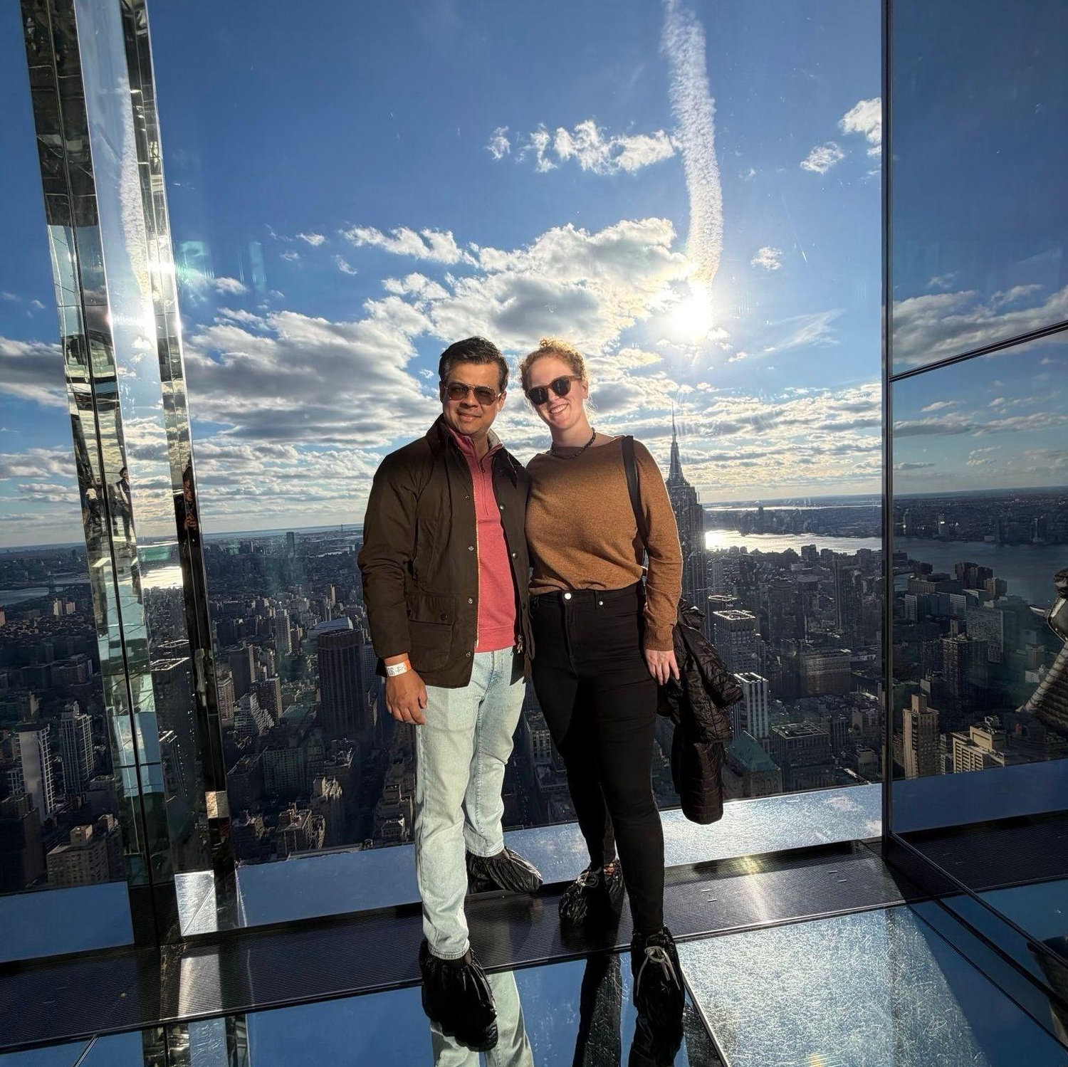 Being a tourist in our own city with friends @ One Vanderbilt