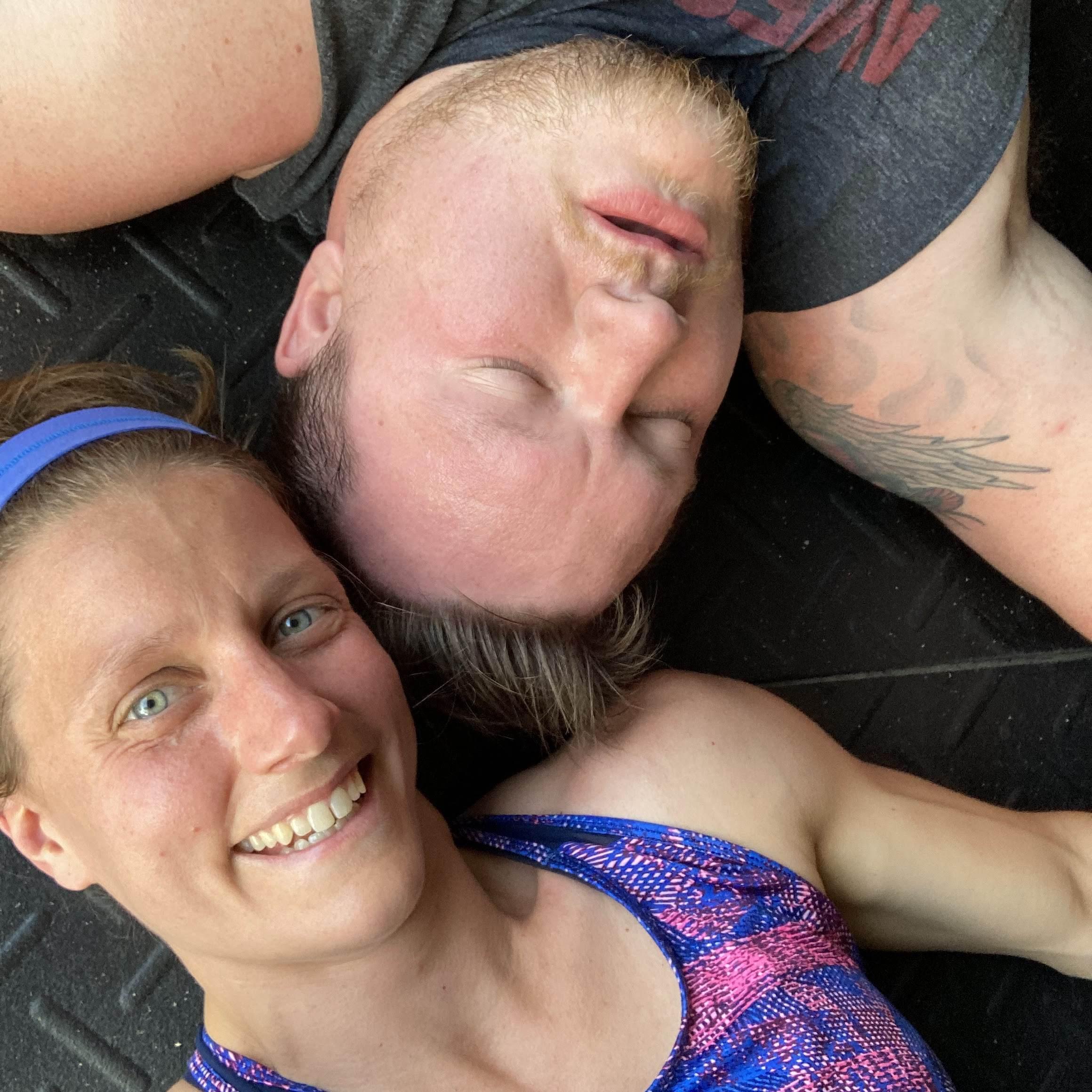 How we feel at the end of working out.